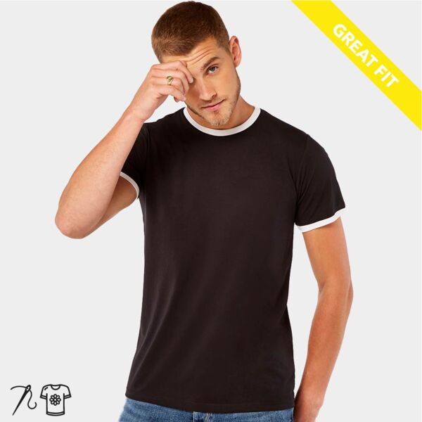 Fashion Fit Ringer T-Shirt Thumbnail