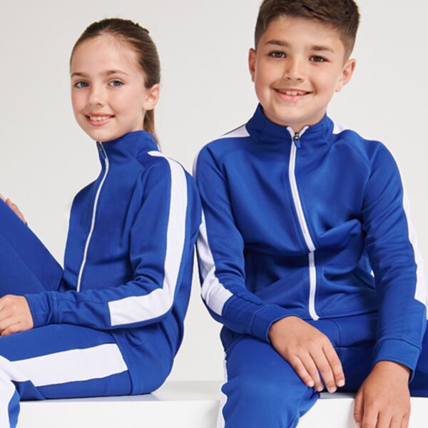 Finden and Hales Kids Knitted Tracksuit Top Thumbnail