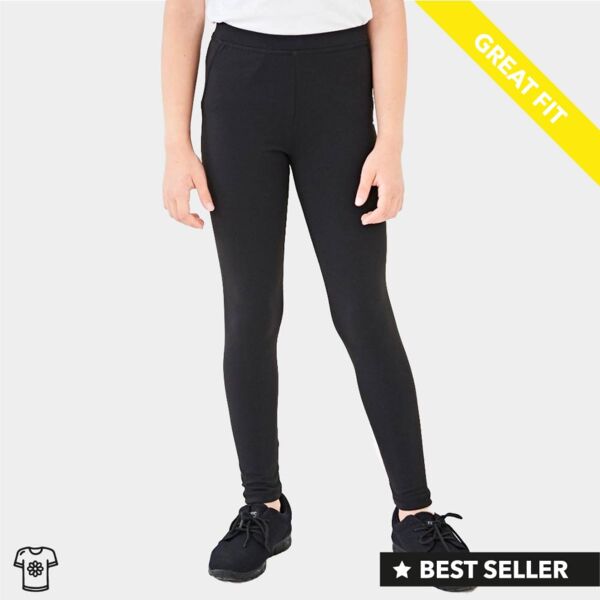 Kids Cool Athletic Leggings with Nickname Thumbnail