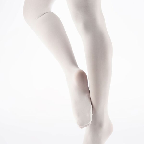 White Footed Ballet Dance Tights Thumbnail