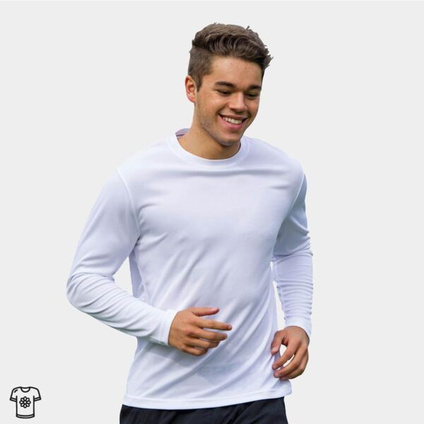 AWDis Cool Long Sleeve Wicking T-Shirt Thumbnail