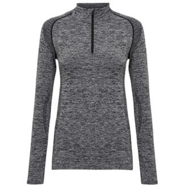 Women's TriDri® seamless '3D fit' multi-sport performance zip top Thumbnail